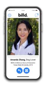 Amanda Zhang, Billd Contractor Account Executive